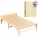 �܂��݃x�b�h �g�ݗ��ĕs�v �V�R�؂��̂��x�b�h �V���O�� �ω׏d��200kg �ȒP���[ �p�C���� �ؐ� �x�b�h�t���[�� ���[�^�C�v �V���O���x�b�h ���[�֗�