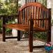  Brown уличный bench стул bench наружный водонепроницаемый скамья сад стул bench стул из дерева .. соус . подлокотник . имеется обратная сторона двор застекленная веранда для перевозка удобный 