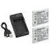 DC29 USB�^�[�d�� BC-65S �� �x�m�t�C���� FUJIFILM NP-40 �݊��o�b�e���[2��3�_�Z�b�g