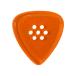GRAVITY GUITAR PICKS pick Classic * Mini мульти- отверстие [3.0 mm with Multi-Hole, Orange] высококлассный 