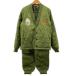 Setagaya Base Setagaya основа стеганная куртка &amp; брюки комплект SIZE L хаки нижний ремонт собака *2006