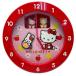 HELLO KITTY механизм часы (f Rico имеется ) рабочее состояние подтверждено (f Rico не проверка ) батарейка нет *2010