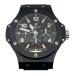  Hublot wall часы большой van WALL0040K батарейка черный HUBLOT настенные часы б/у *2015