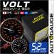 �d���v �I�[�g�Q�[�W AutoGauge ���{�����[�^�[ 52mm �ǉ����[�^�[ �N���A�����Y �� �ԓ_��