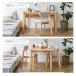 �_�C�j���O�e�[�u�� ��120cm �P�i �_�C�j���O �e�[�u�� 4�l�|�� �L�k�� �����` �J�E���^�[ �f�X�N �� ������� �܂肽���ݎ� �_�C�j���O�e�[�u�� Daethe(�_�[�e) �֘A�摜5