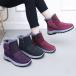 o год .. боты пожилые люди для предотвращение скольжения ..... усталость трудно большой размер женская обувь winter ботинки женский защищающий от холода обувь зима обувь обратная сторона ворсистый зимний ботинки супер-легкий 