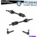 Steering Shaft 4ԡƥ󥰥åȥåɥܥ졼ӥ奤å륺Ѥμּ֥ 4 Piece Steering Kit Outer Tie Rods C