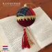 �N���X�}�X�c���[ �I�[�i�����g ���� �{�[�� �k�� KAEMINGK (�J�C�~���O) �t�@�u���b�N�{�[�� �^�[�^���`�F�b�N �^�b�Z���t�� 8cm �{�[���h (1) (522582)