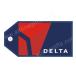  багаж бирка DELTA