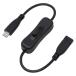 I neck s(AINEX) PD100W correspondence USB2.0 Type-C power supply switch cable 30cm U20CC-MF03P10S