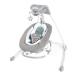 Ingenuity DreamComfort 2-in-1 6-Speed InLighten Cradling Baby Swing &amp; Rocke