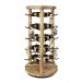 Ikee Design wooden rotation hook 30 piece jewelry tower spinning earrings card storage display holder stand store showcase 