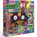 eeBoo Piece and Love Dutch Quilt Sampler 1000 Piece Square Adult Jigsaw Puz