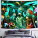 FEASRT Trippy Tapestry Psychedelic Astronaut Tapestry, 80x60 Inches Soft Fl