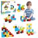 Guteauto 48PCS Magnetic Blocks Toddlers Toys 3D Magnetic Cubes Toys Magneti