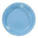 Hanna K. Signature Collection 50 Count Plastic Plate, 9-Inch, Light Blue by