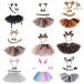 9 модель есть! Halloween костюм ребенок комплект tutu украшение для волос ... костюмированная игра животное Kuroneko . заяц олень костюм Kids юбка Halloween 