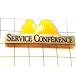  выгодная покупка значок.SERVICE-CONFERENCE* Франция ограничение булавка z* редкость . Vintage было использовано булавка bachi
