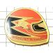  pin badge * Sand Lee nna on F1 car race * France limitation pin z* rare . Vintage thing pin bachi