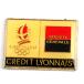  значок *aru вуаль Bill . колесо kretiliyone Bank Olympic spo nsa-ALBERTVILLE-1992 SAVOIE FRANCE CREDIT-LYONNAIS SOCIETE-GENERALE