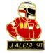  значок * Jean Alesi F1 Racer машина FERRARI ITALIA MARLBORO JEAN-ALESI FRANCE* Франция ограничение булавка z