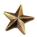  булавка z* bronze цвет. звезда Star цельный type античный латунь цвет 