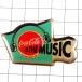  значок * Coca Cola. музыка наушники красный штекер COCA-COLA IS-THE-MUSIC HEARER CAPSULE USA* Франция ограничение булавка z