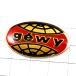  значок * земля GEWY planet * Франция ограничение булавка z* редкость . Vintage было использовано булавка bachi