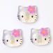  Sanrio [ Hello Kitty ] каркас тип кнопка 3 штук входит ручная работа материалы 