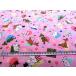 < 1m cut Cross ткань > герой ткань лоскут cut Cross Moomin ( розовый серия ) рисунок номер 25oks( хлопок 100% ) ткань ширина - примерно 108cm