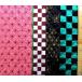 < regular license goods > Q character quilting cloth ... blade (.... ... charcoal .. etc. )( colorful ) pattern number 3 cloth width - approximately 104cm frontal cover -si- chin g