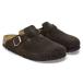  Birkenstock BIRKENSTOCK Boston Boston ( замша кожа ) спорт casual сандалии Bill талон 24FW (1027460/60901)