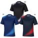  Mizuno MIZUNO KISHO графика футболка унисекс бейсбол одежда тренировка тренировка короткий рукав блестящий . модель 25SS(12JACT10)