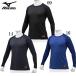  Mizuno MIZUNO ( Mizuno Pro ) KUGEKI ( low шея * длинный рукав ) бейсбол нижняя рубашка сетка 19SS(12JA9P01)