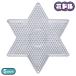  средний (5mm) утюг бисер для колок панель Large Star type 16.5×14.5cm BP05