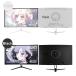 PXC278 Wave �Q�[�~���O���j�^�[ 27�C���` WQHD 180Hz Fast VA �p�� �f�B�X�v���C �z���C�g �� �u���b�N �� Pixio �֘A�摜1