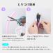 �P�[�u���J�o�[ 3m ������� ���킢�� �z���C�g �u���[ �s���N �p�X�e�� �x�[�W�� �u���b�N �R�[�h�J�o�[ �z���J�o�[ �y�b�g �� �L �R�[�h�v���e�N�^�[ Pixio �֘A�摜3