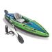 Intex Challenger K1 Inflatable Single Person Kayak Set and Accessory Kit Inte ks Challenger K1 надувной 1 человек для байдарка комплект 