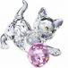  Swarovski Swarovski crystal снят с производства товар [. кошка ( розовый мяч )] 631856