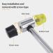 �S���n���}�[ ���a17mm �v���X�`�b�N�n���}�[ ���� �H�� �n���h���C�h ���U�[�N���t�g DIY ���j��H �� �C�� �֘A�摜3