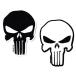 100 иен стикер pani автомобиль - Skull милитари american модный симпатичный машина мотоцикл смартфон уличный кемпинг чемодан american смешанные товары 