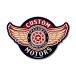  стикер american модный машина мотоцикл симпатичный hot удилище custom рейсинг CALIFORNIA RACING BADGES CUSTOM MOTORS