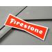  стикер fire камень fire Stone Firestone машина мотоцикл american симпатичный шина 