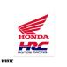  Honda HONDA стикер мотоцикл машина модный симпатичный машина стикер Wing HRC длина комплект . белый 