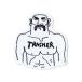  Thrasher THRASHER стикер модный american симпатичный скейтборд Street бренд машина мотоцикл COOZIE GONZ