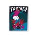  Thrasher THRASHER стикер модный american симпатичный скейтборд Street бренд машина мотоцикл THRASHER HURRICANE