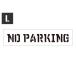  stencil сиденье stencil plate stencil алфавит american DIY Quick stencil размер L NO PARKING парковка запрещена 