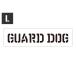  stencil сиденье stencil plate stencil алфавит american милитари DIY Quick stencil размер L GUARD DOG номер собака 