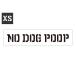  stencil сиденье stencil plate stencil алфавит DIY Quick stencil размер XS NO DOG POOP собака. .. . конец .!