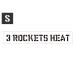  stencil сиденье stencil plate stencil алфавит DIY Quick stencil размер S 3 ROCKETS HEAT Rocket гильза 